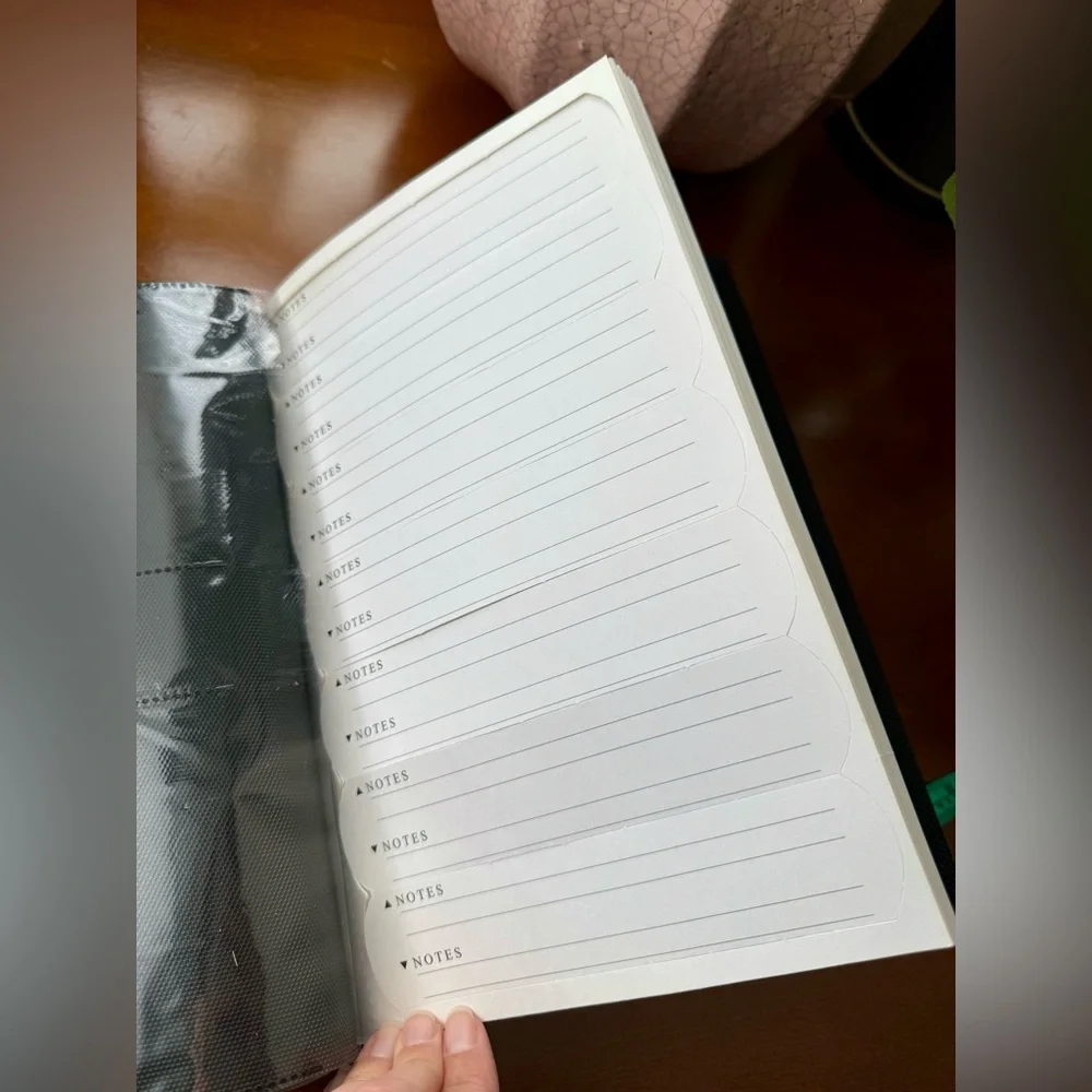Genuine leather 4x6 photo album